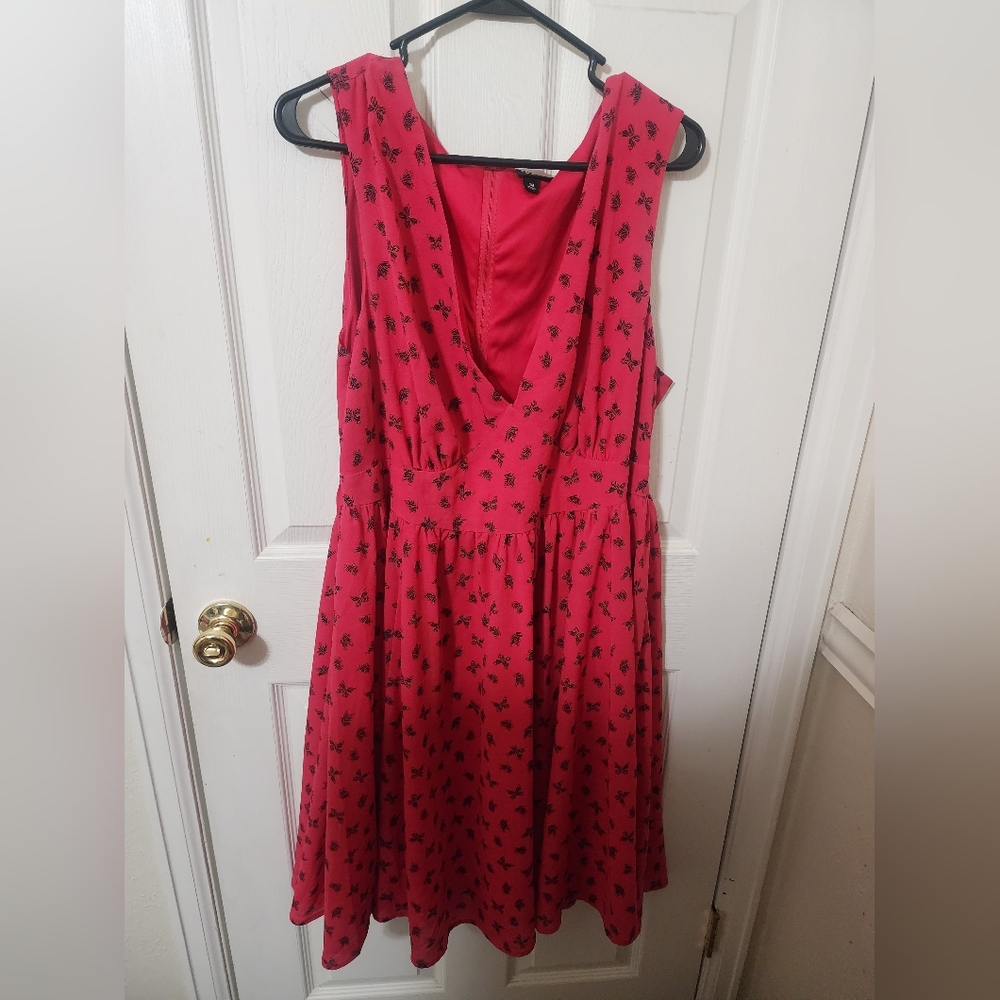 Torrid Dress With Butterflies